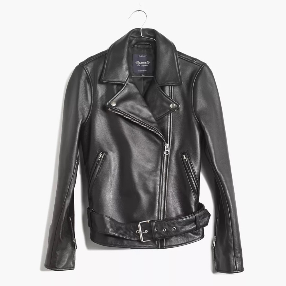 Women’s Madewell Leather Moto Jacket